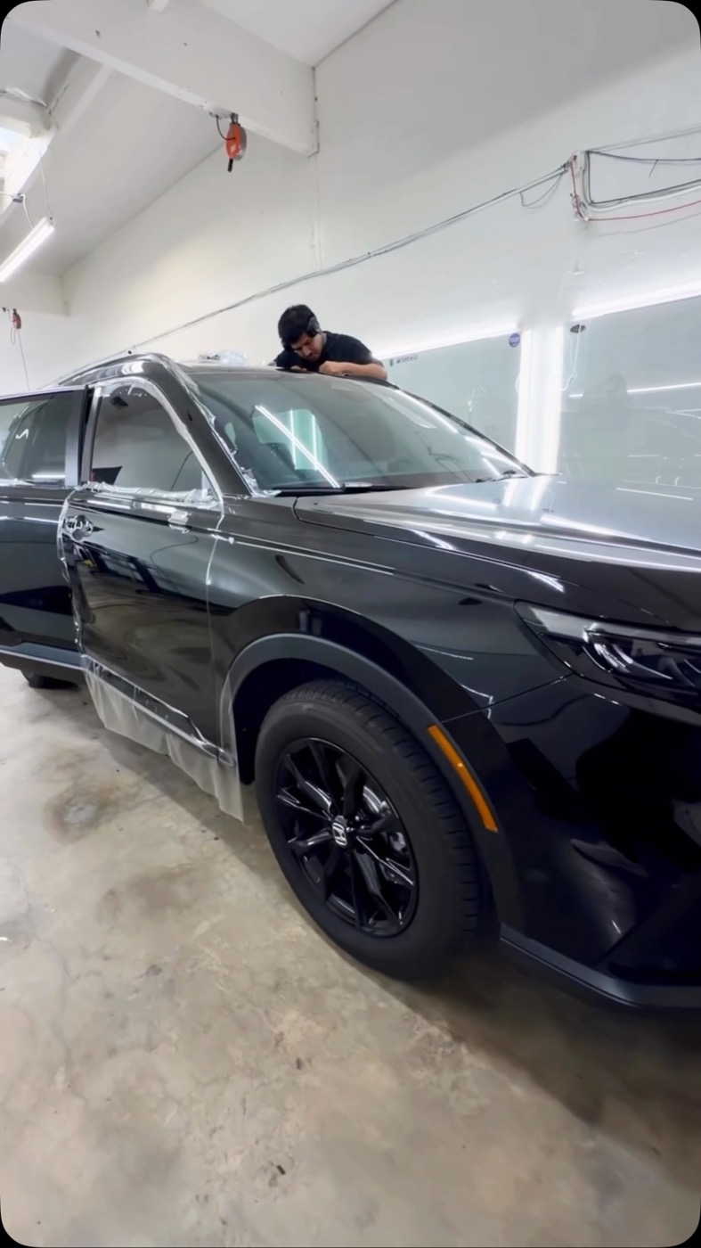 Full-body PPF install in the LTM bay
